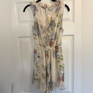 NWT Miss Selfridge Ruffle Floral Dress